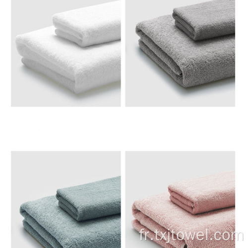 Coton biologique Terry Hotel Bath Towels